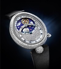 宝玑全新那不勒斯王后日夜显示高级珠宝腕表